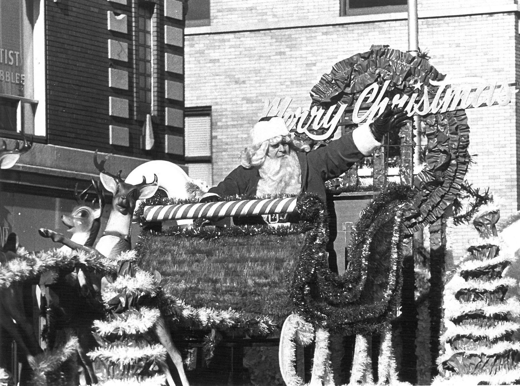 1970 Hammond Christmas Parade